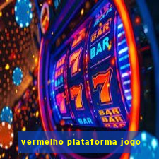 vermelho plataforma jogo